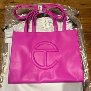 NWT Telfar Tote Medium Azalea Pink